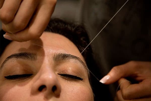 Eyebrow Threading